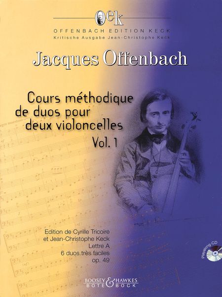 Cours Methodique De Duos Pour Deux Violoncelles, Vol. 1 : Six Duos, Op. 49.
