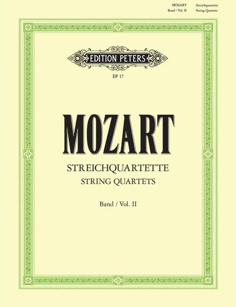 String Quartets, Vol. 2 : Seventeen Quartets.