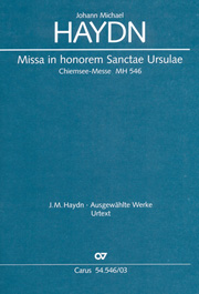 Missa In Honorem Sanctae Ursulae (Chiemsee-Messe, MH 546) / Edited By Armin Kircher.