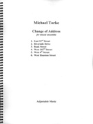 Change Of Address : For Mixed Ensemble (1993, Suite arr. 1997).