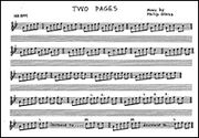 Two Pages : For Piano.