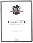 Concerto In E-Flat Major : reduction For Trumpet and Piano.