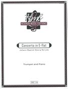 Concerto In E-Flat Major : reduction For Trumpet and Piano.