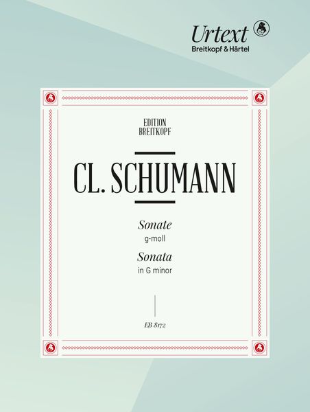 Sonate G-Moll : Für Klavier / edited by Gerd Nauhaus.