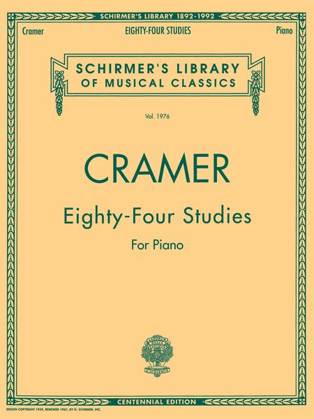 Eighty-Four Studies For Piano.