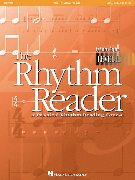 Rhythm Reader, Level II : A Practical Rhythm Reading Course / Teacher's Edition.