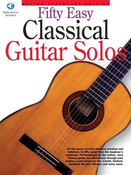 Fifty Easy Classical Guitar Solos.