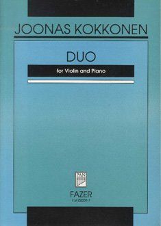 Duo : For Violin and Piano.