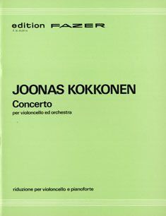Concerto : For Violoncello and Orchestra - Piano reduction.