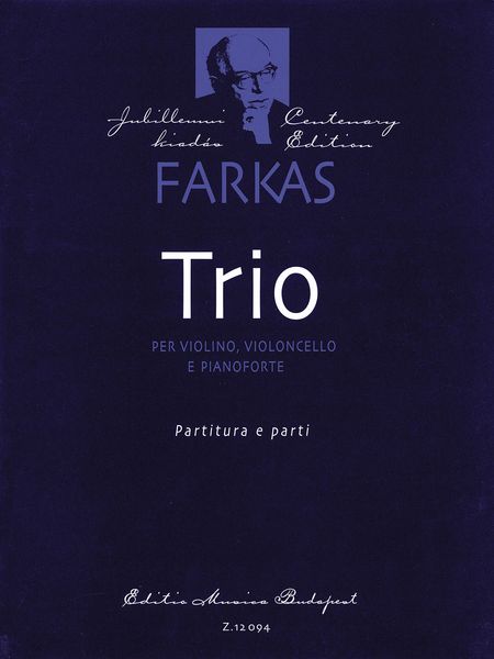 Trio : Per Violino, Violoncello E Pianoforte.