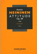 Attitude, Op. 44 : For Orchestra (1980).