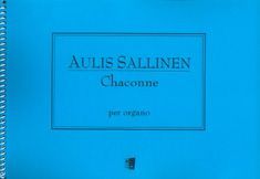 Chaconne, Op. 23 : For Organ.