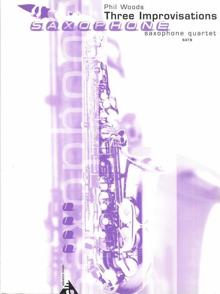 Three Improvisations : For Saxophone Quartet.