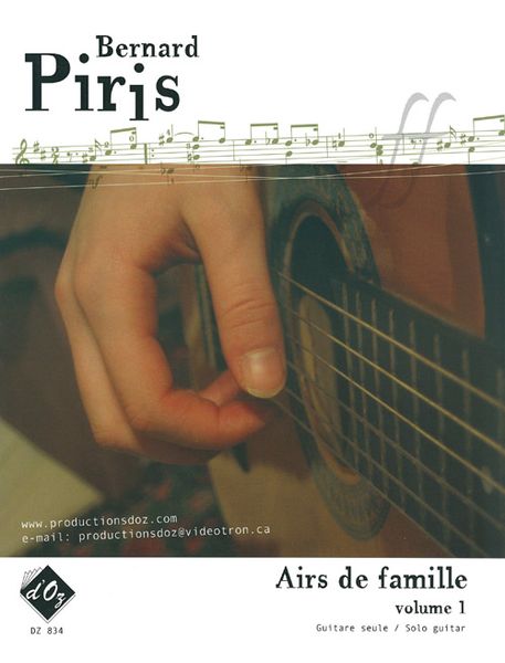 Airs De Famille, Vol. 1 : For Guitar Solo.