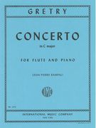 Concerto In C Major : For Flute and Piano / edited by Rampal.