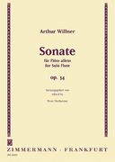 Sonate : For Solo Flute, Op. 34 / edited by Peter Thalheimer.