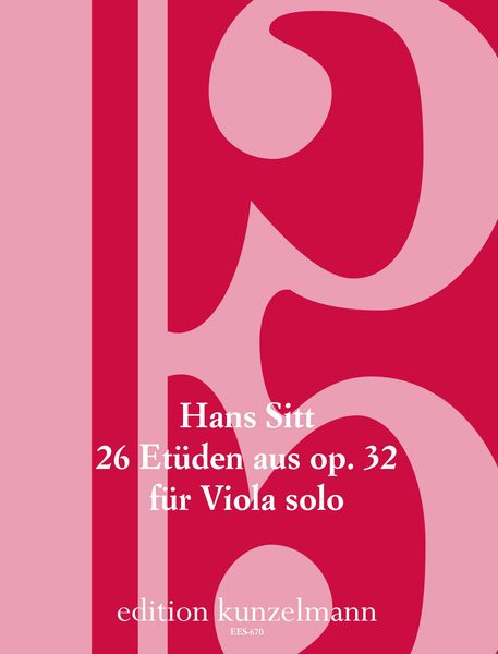26 Etüden Aus Op. 32 : Für Viola Solo (2.-5. Lage und Lagenwechsel).