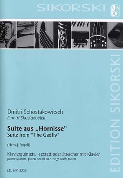 Suite From The Film Music, The Gadfly : For Piano Quintet, Piano Sextet Or String Orchestra.