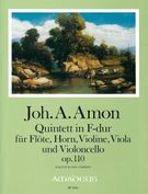 Quintett In F Dur : Für Flöte, Horn, Violine, Viola und Cello, Op. 110 / edited by Bernhard Päuler.