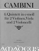 Quintet No. 4 In C Minor : For 2 Violins, Viola And 2 Violoncelli / Edited By Bernhard Päuler.