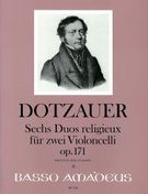 6 Duos Religieux : Für 2 Violoncelli, Op. 171 / Edited By Bernhard Päuler.