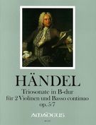 Triosonate In B-Dur : Für 2 Violinen Und Basso Continuo, Op. 5/7 / Edited By Yvonne Morgan.