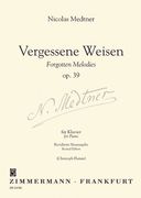 Vergessene Weisen, Op. 39 : Für Klavier / edited by Christoph Flamm.