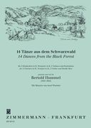 14 Tänze Aus Dem Schwarzwald : Für 2 Klarinetten, Trompete, 2 Violinen Und Kontrabass.