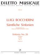 Sinfonia No. 28 (Ouverture) D-Dur (G 521) Op. 43 / edited by Antonio De Almeida & Rudolf H. Führer.