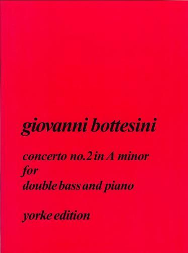 Concerto No. 2 In A Minor : For Bass and Piano.