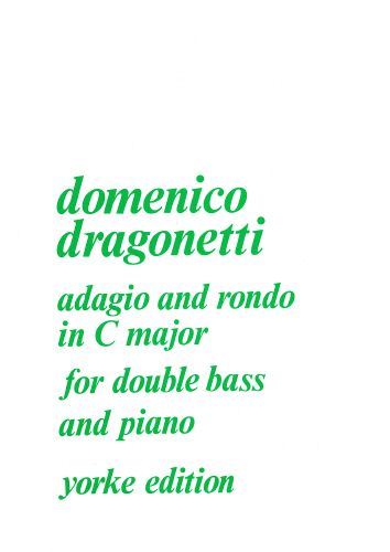Adagio & Rondo In C Major : For Double Bass and Piano.