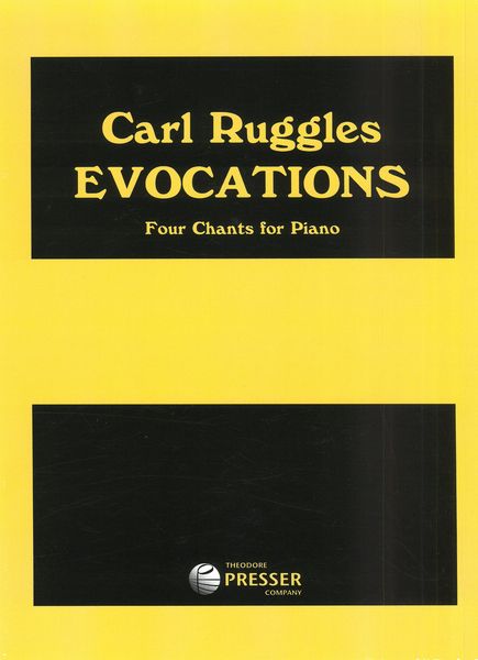Evocations : Four Chants For Piano / 1954 Revision.