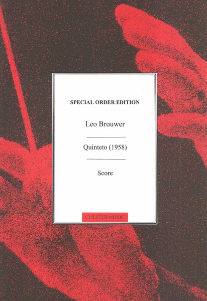 Quinteto : Para Flauta, Oboe, Clarinete, Guitarra Y Chelo (1958) / Edited By Michael McCartney.
