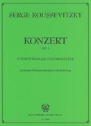 Konzert, Op. 3 : Für Kontrabass Mit Klavier.