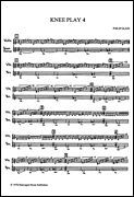 Knee Play 4 : For TTBB Chorus and Violin.