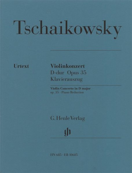 Violinkonzert D-Dur, Op. 35 / reduction For Violin and Piano.