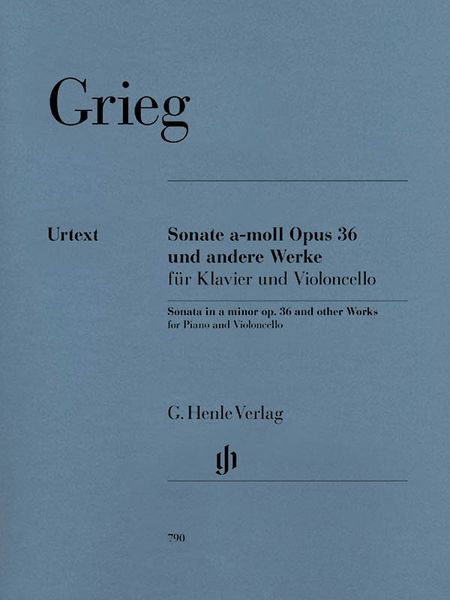 Sonata In A Minor Op. 36, and Other Works : For Piano and Violoncello.