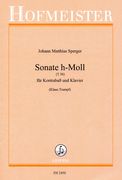 Sonate H-Moll : Für Kontrabass und Klavier.