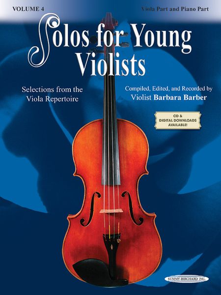 Solos For Young Violists, Vol. 4 : For Viola and Piano.