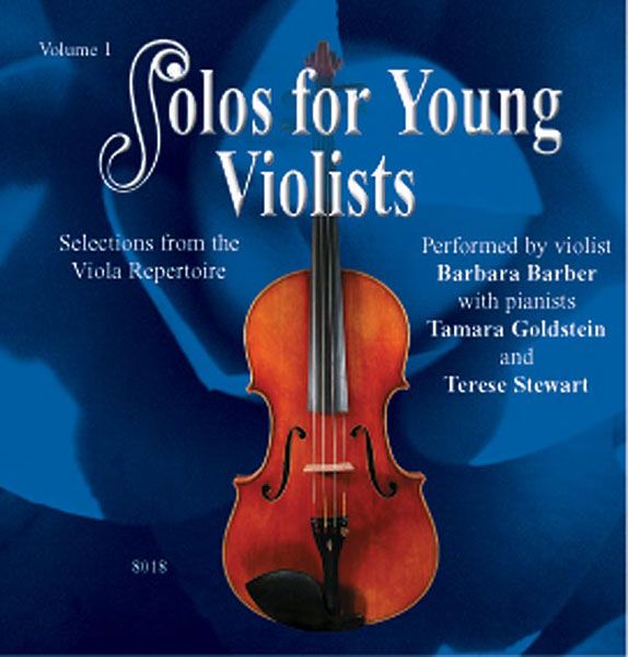 Solos For Young Violists, Vol. 1 - Compact Disc.