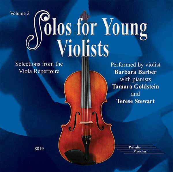 Solos For Young Violists, Vol. 2 - Compact Disc.