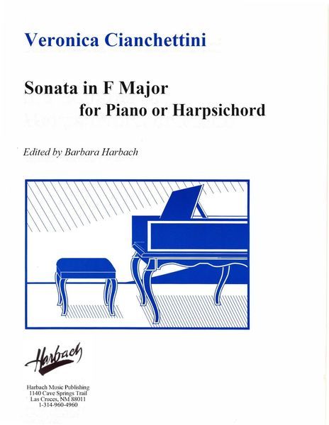 Sonata In F Major : For The Piano-Forte Or Harpsichord / Edited By Barbara Harbach [Download].