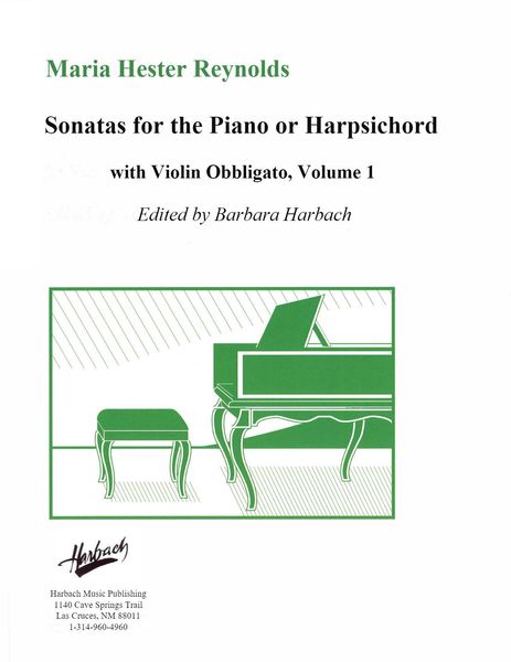 Sonatas For The Piano Or Harpsichord With Violin Obbligato, Vol. 1 / Ed. Barbara Harbach [Download].