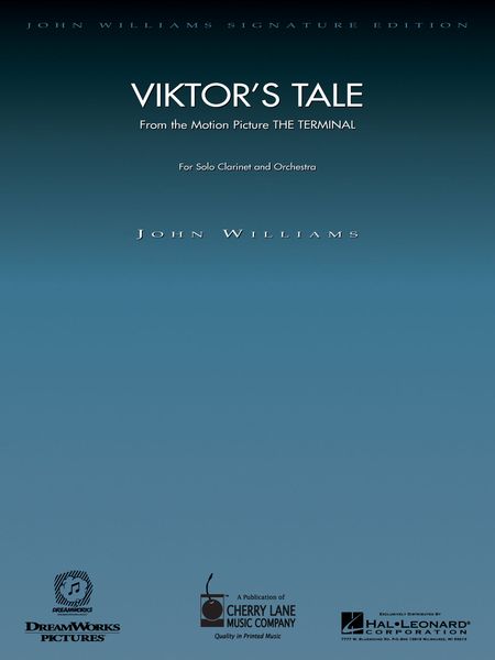Viktor's Tale, From The Terminal : For Solo Clarinet and Orchestra - Piano reduction.