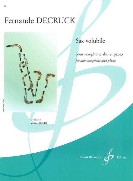Sax Volubile : Pour Saxophone Alto Et Piano.