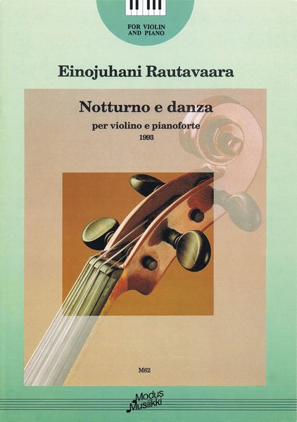 Notturno E Danza : Per Violino E Pianoforte (1993).