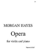 Opera : For Violin And Piano.