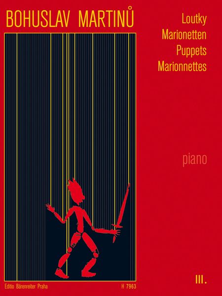 Puppets : Short Pieces For Piano - Vol. 3, edited by Ales Brezina.