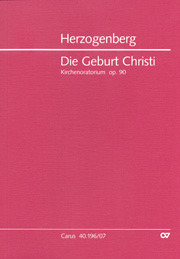 Geburt Christi : Kirchenoratorium, Op. 90.