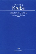 Sonaten In D Und E : Per Violino Solo E Cembalo / Edited By Felix Friedrich.